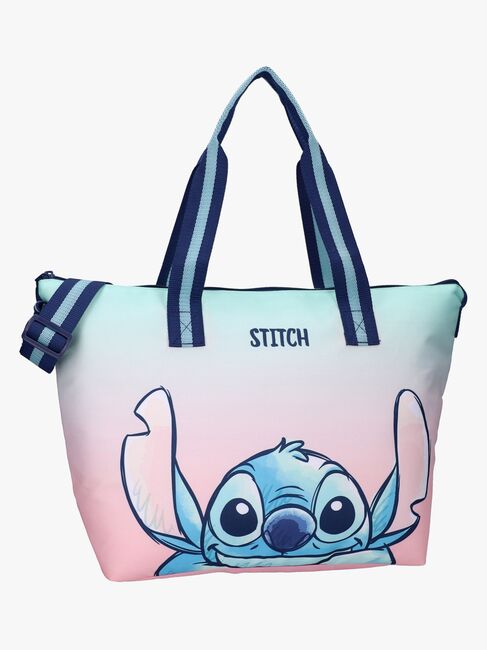 Disney Stitch Kühltasche Chill Vibes, Rosa/Blau