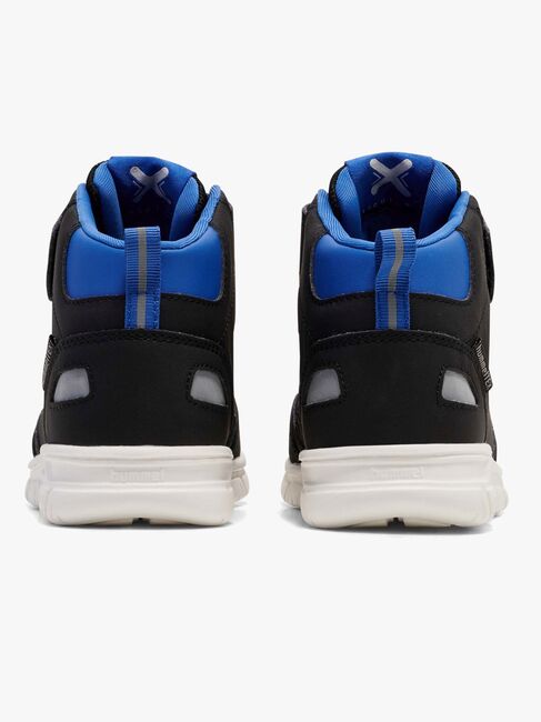 Hummel X-Light 2.0 Mid Tex Jr Sneaker, Black/Blue