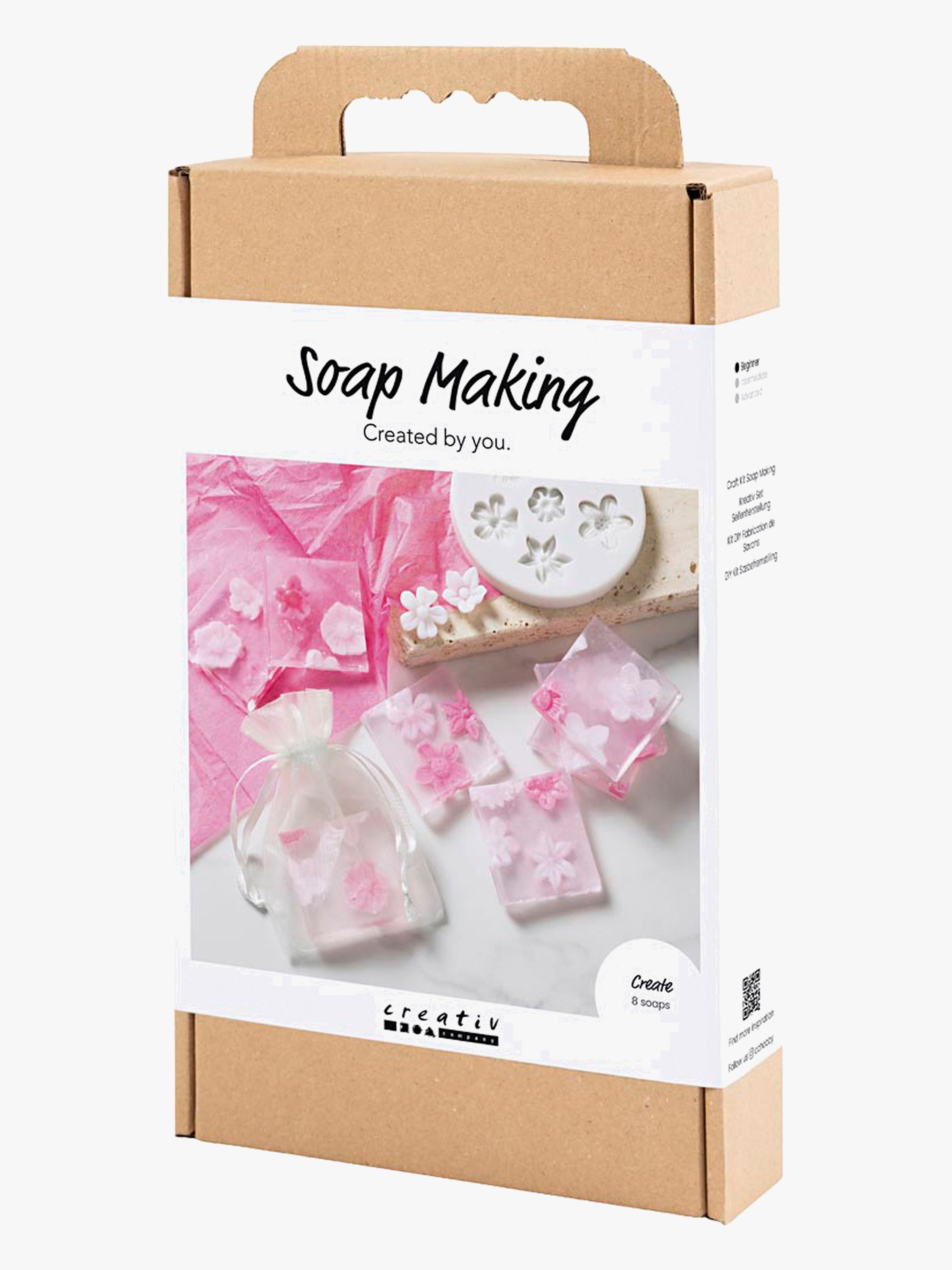 Creativ Company DIY-Set Seife Blumen