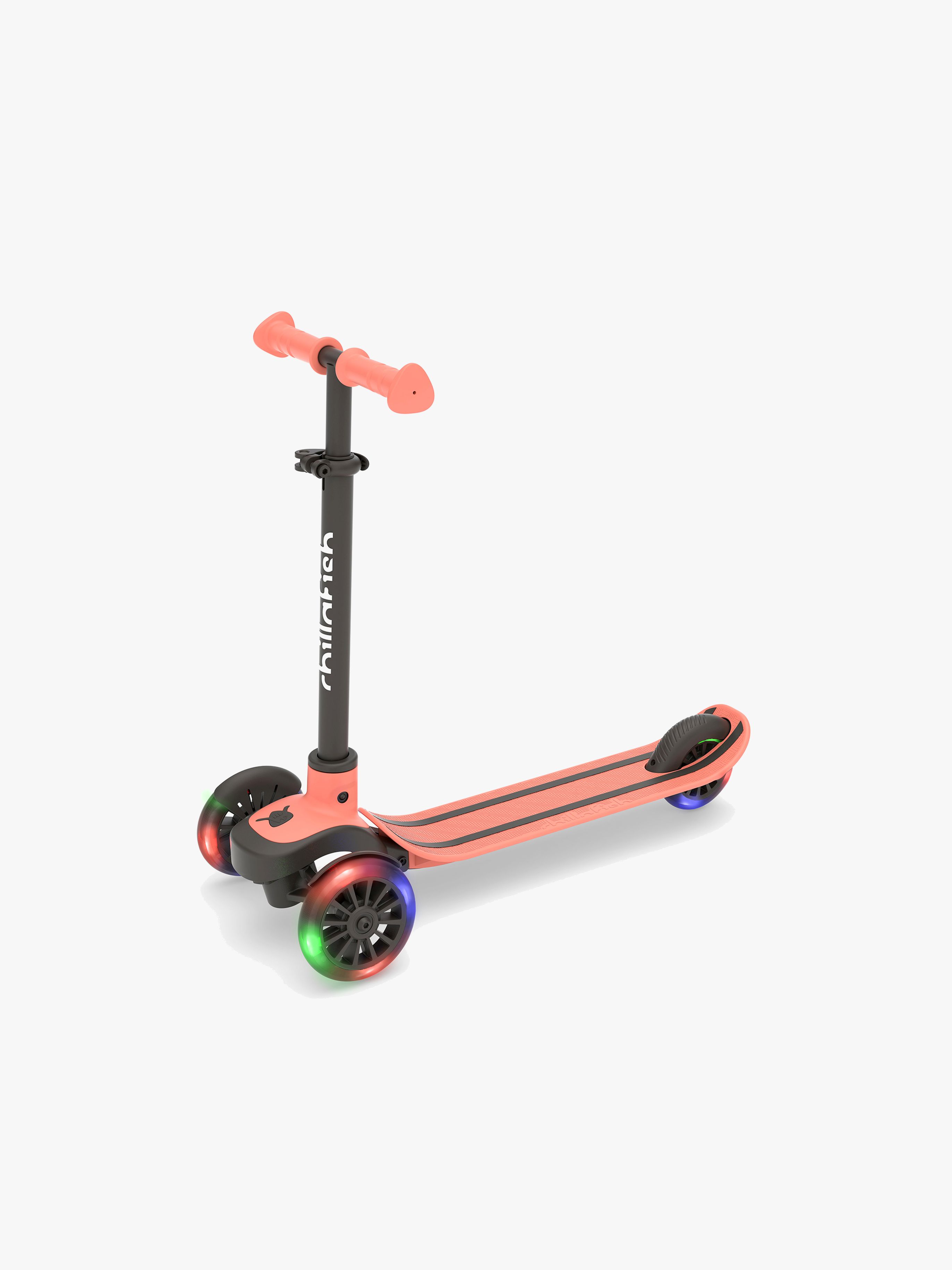 Chillafish Scotti Glow Tretroller, Flamingo