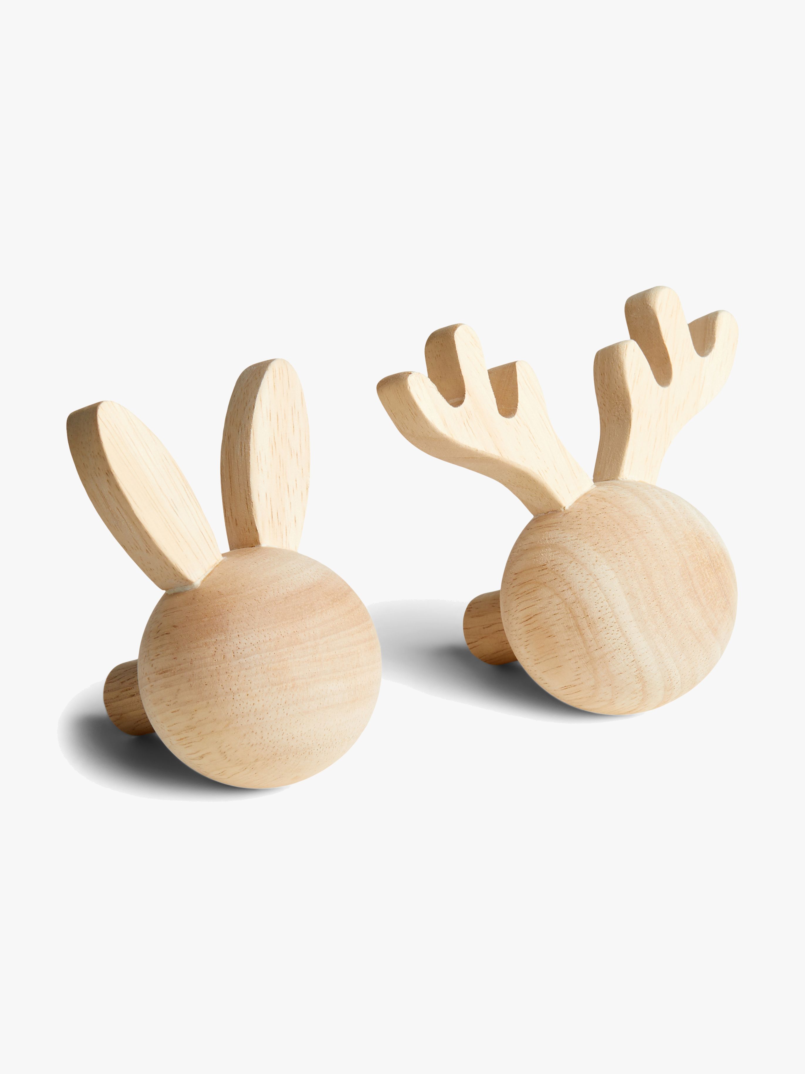 Nordic LEON Haken 2er-Pack, Natur