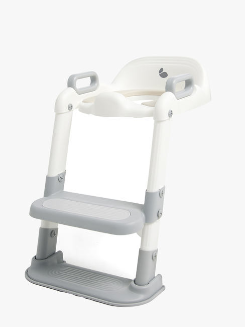 Beemoo CARE Assist Toilettensitz mit Leiter, Grey/White