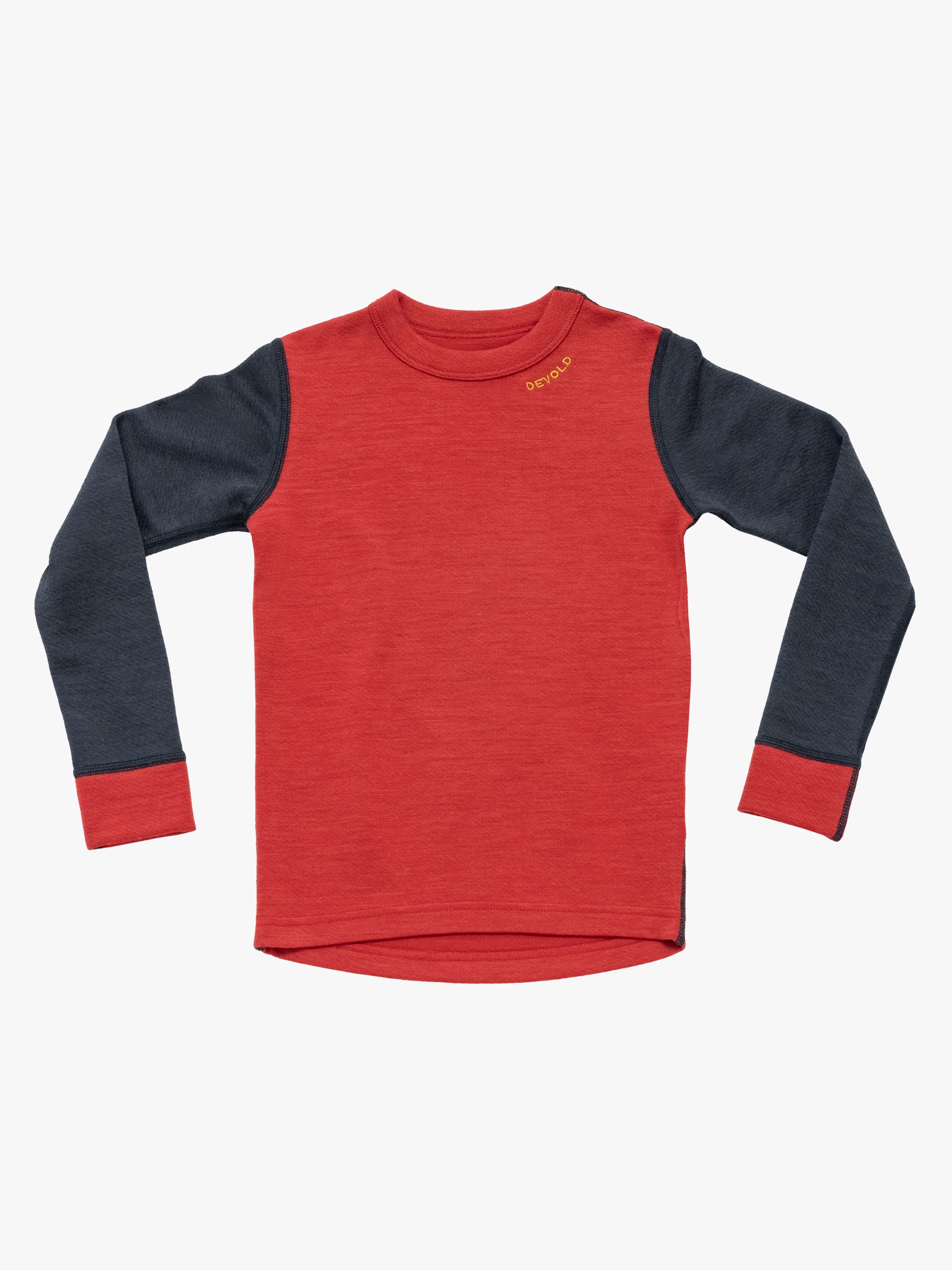 Devold Expedition Merino Thermo-Unterhemd Kid, Night/Beauty, 8 Jahre