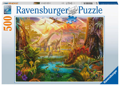 Ravensburger Puzzle Land Of The Dinosaurs 500 Teile