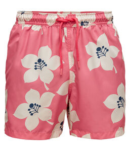 Björn Borg Kenny Badehose, Bb Graphic Floral Sunkist Coral