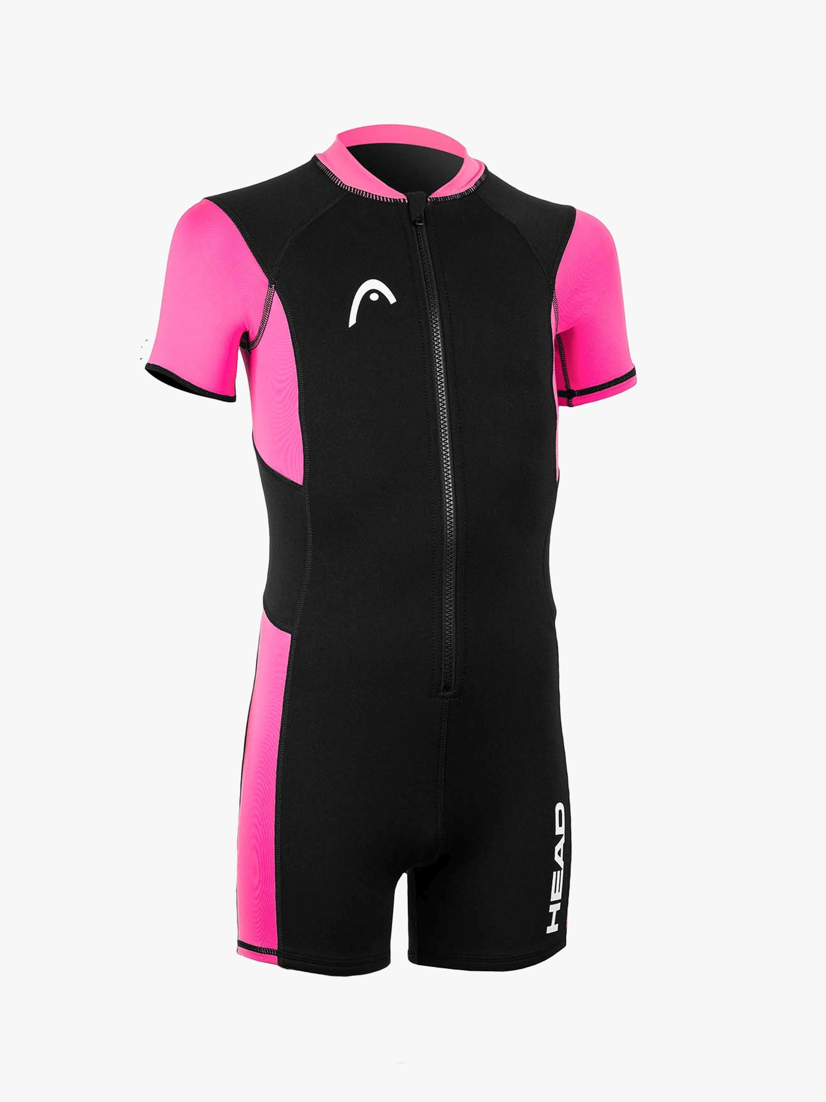 Neoprenanzug Light Shorty Junior XXL, Schwarz / Rosa