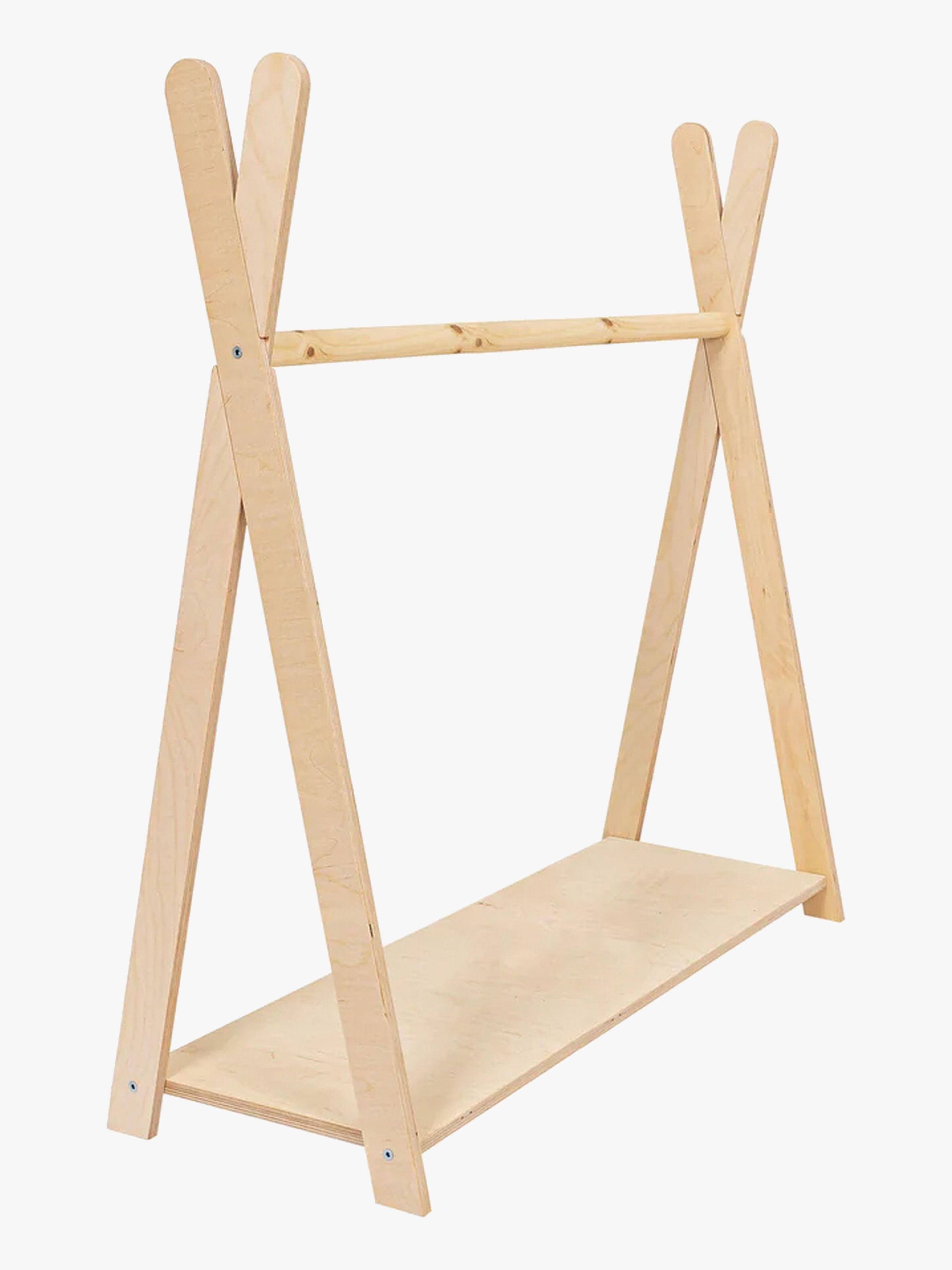 Tipi Kleiderständer L, Natur, Kinderzimmerschrank, Kinderzimmer