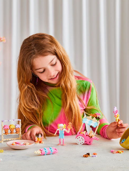 Plus-Plus Learn to Build  Mit Eisstand Bausatz 275 Teile