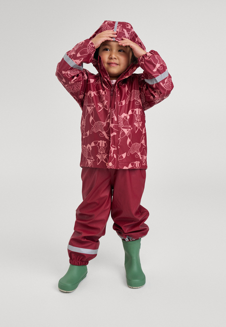 Reima Ankka Barefoot Gummistiefel, Green Clay