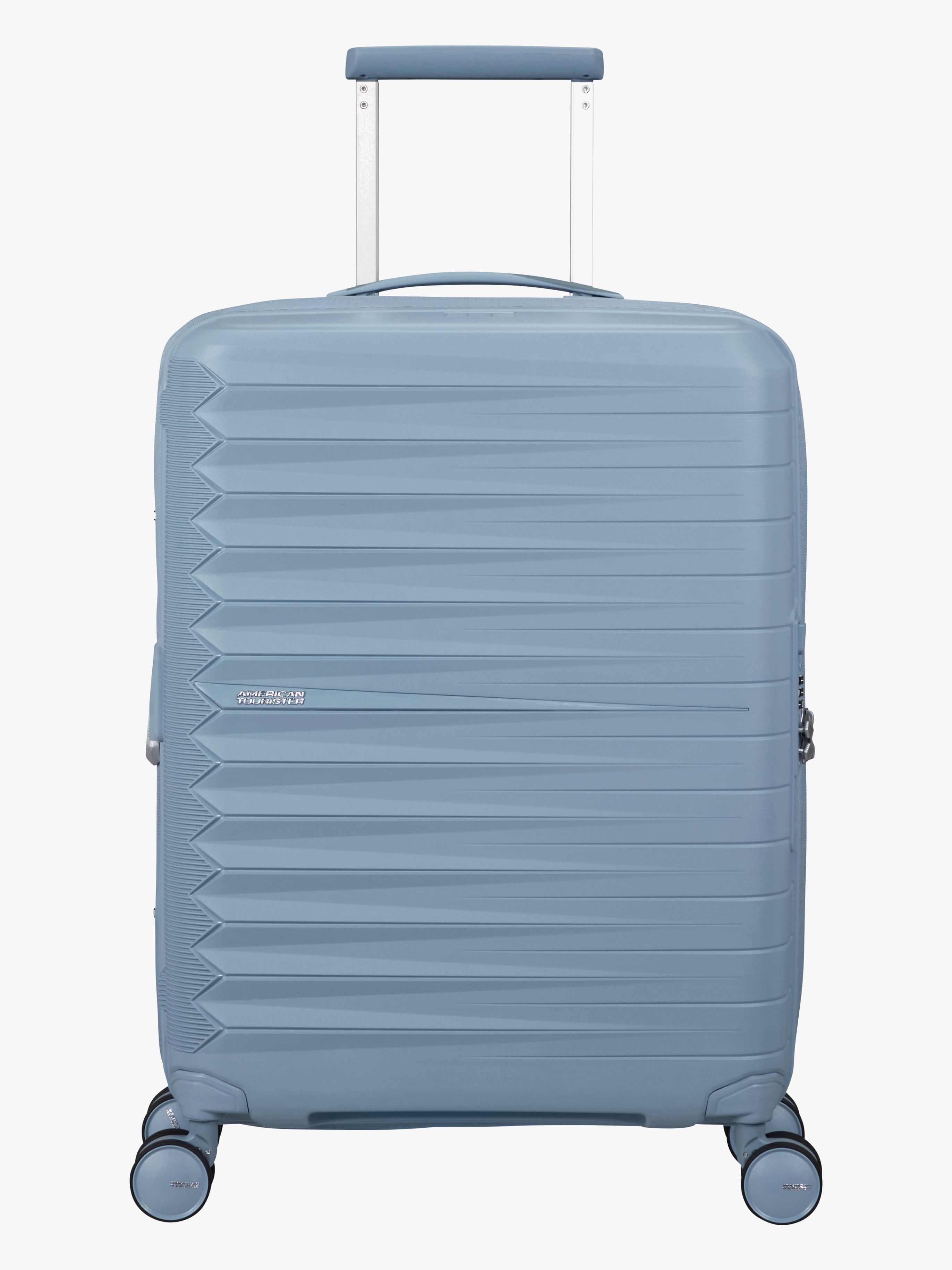 American Tourister FastForward Spinner Koffer 36-44L, Steel Blue