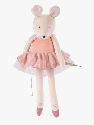 Moulin Roty Puppe Ballerina, Rosa