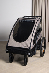 Beemoo Activity Sport Fahrradanhänger, Beige