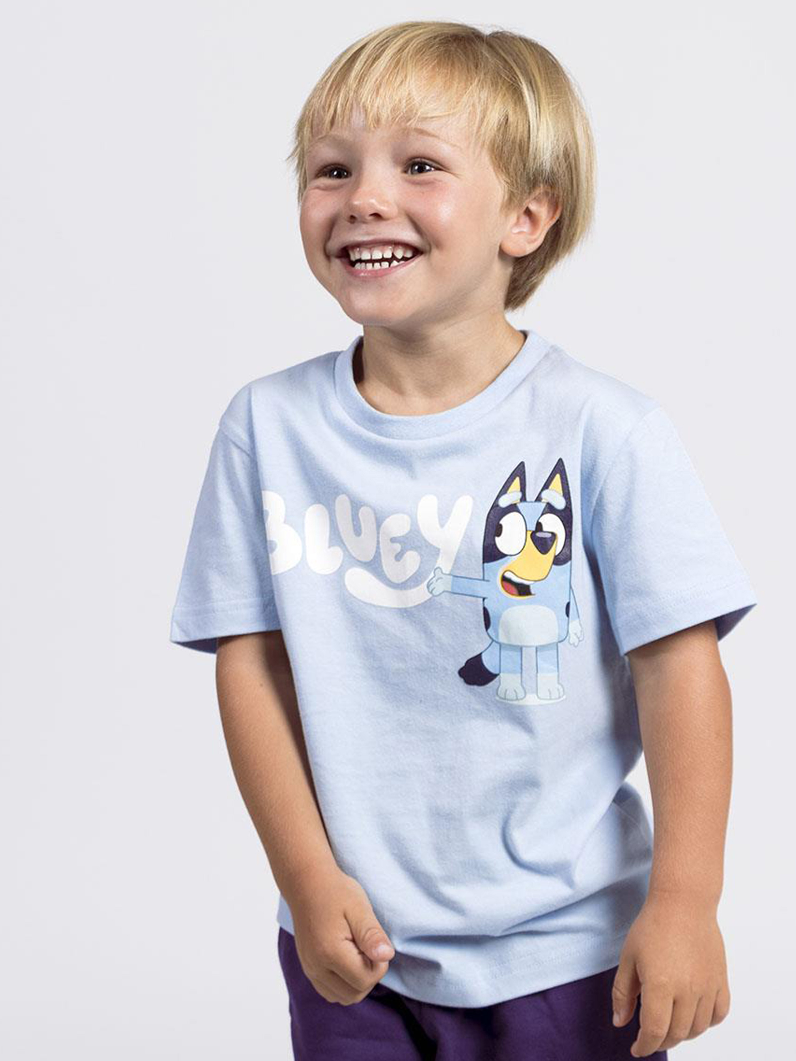Bluey T-Shirt, Hellblau, 104-110