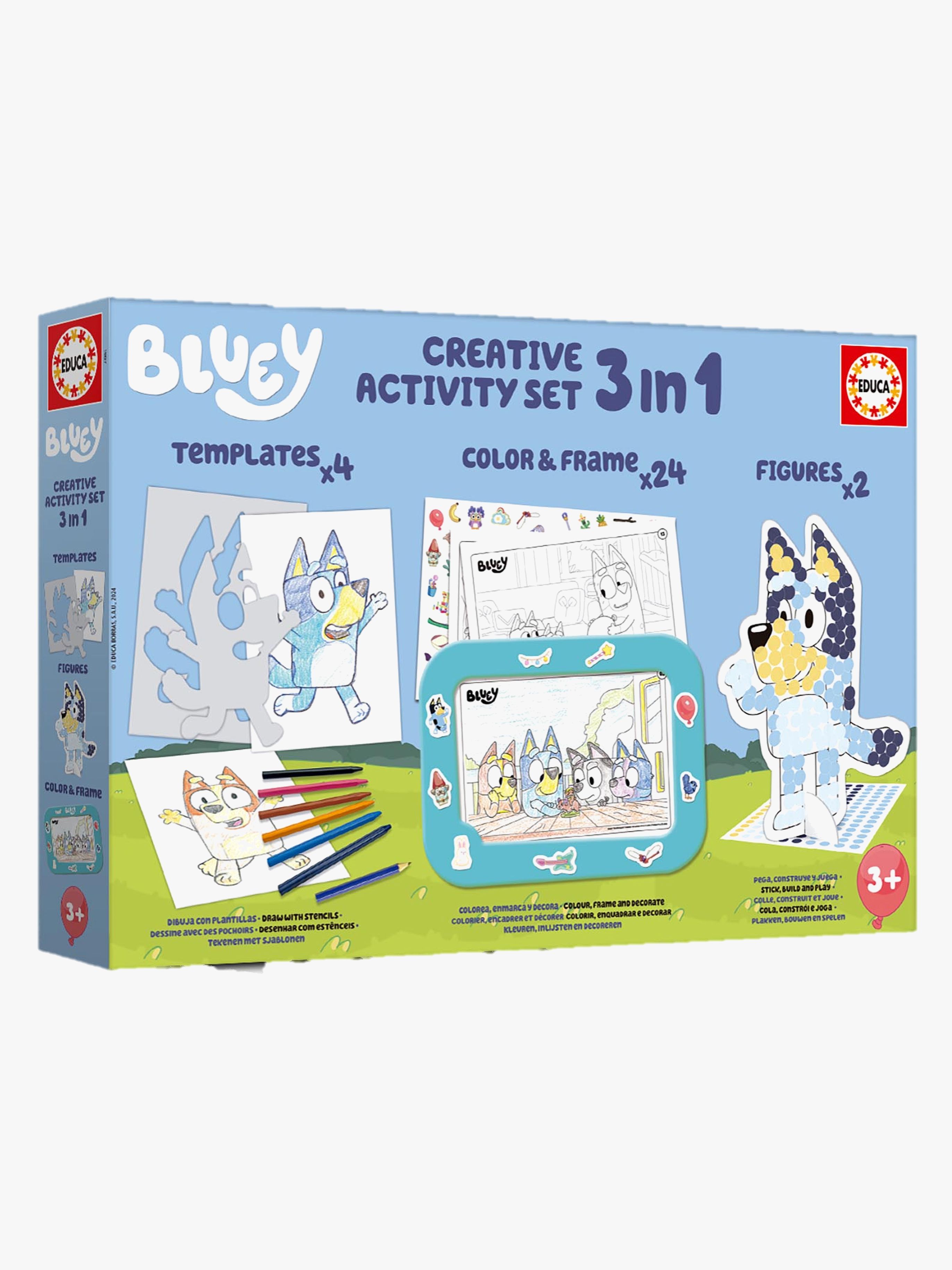 Educa Bluey Kreatives Activity-Set 3-in-1