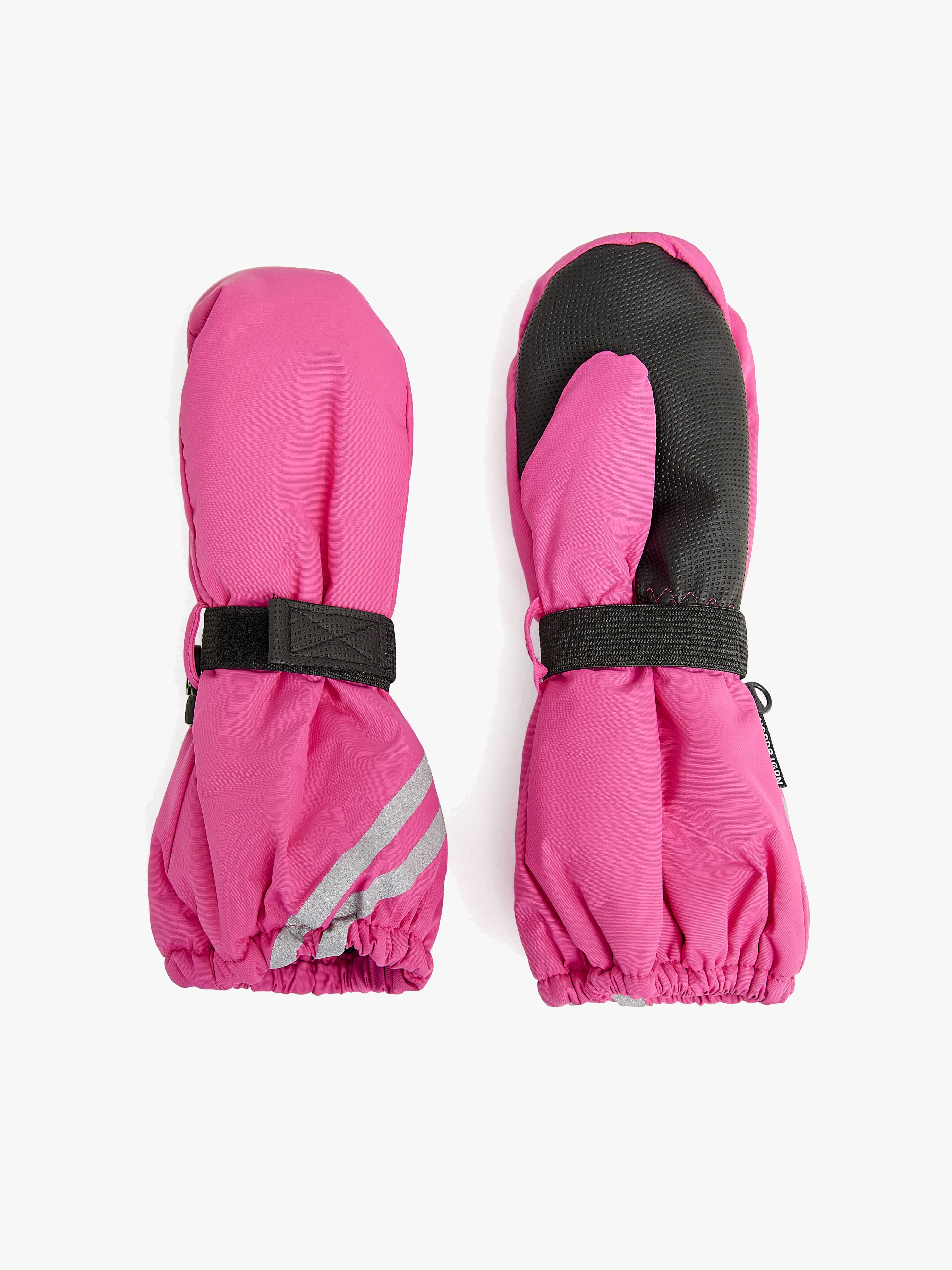 Nordbjørn Stalon Fäustlinge, Pink Stripe, 2-4 Jahre