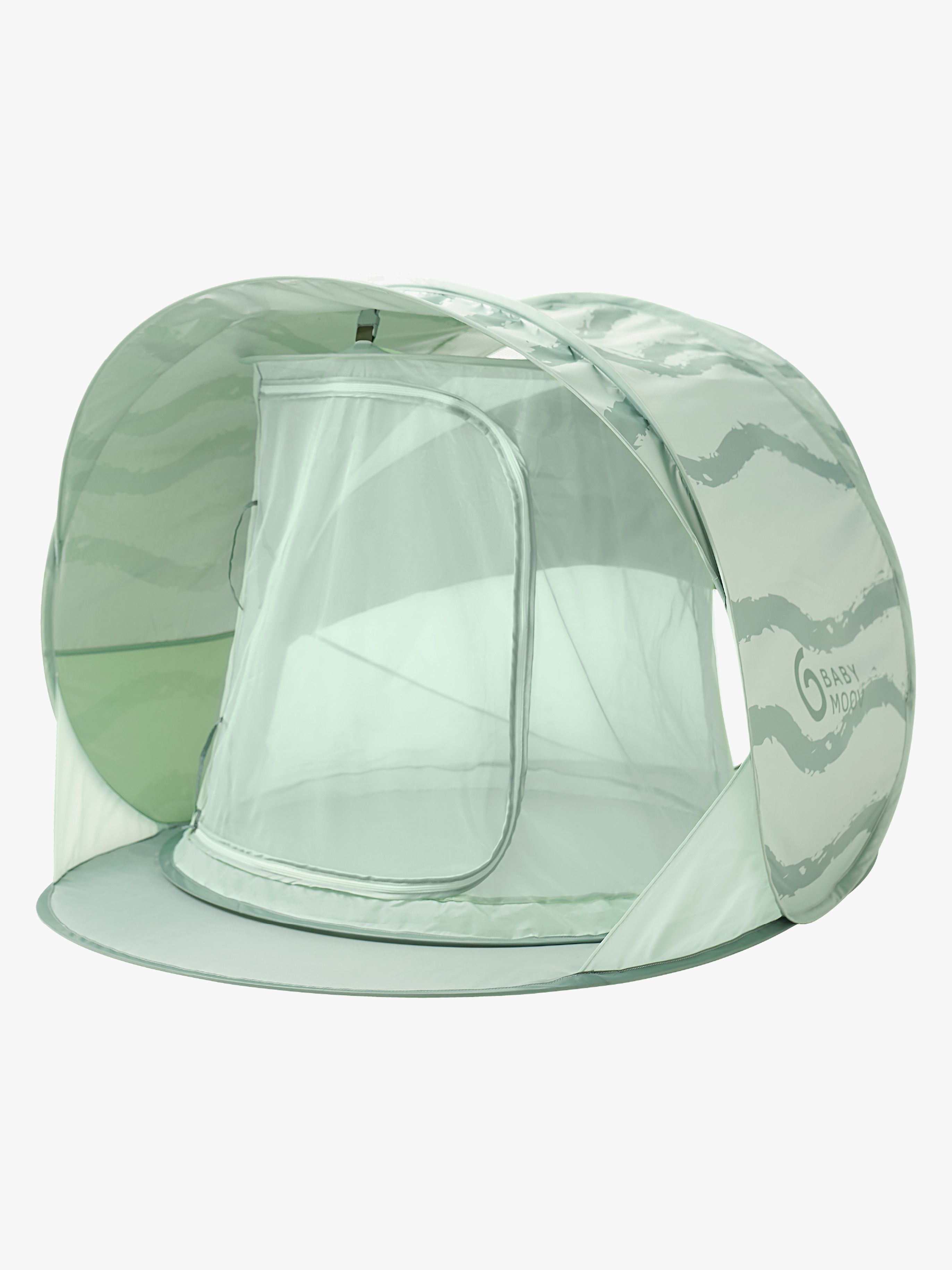 BabyMoov UV-Schutzzelt Moov &  Protect 3-in-1 mit Insektenschutznetz, Green Lagoon
