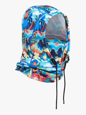 Kombi Fleece Schlupfmütze Jr, Blue Wild Mount