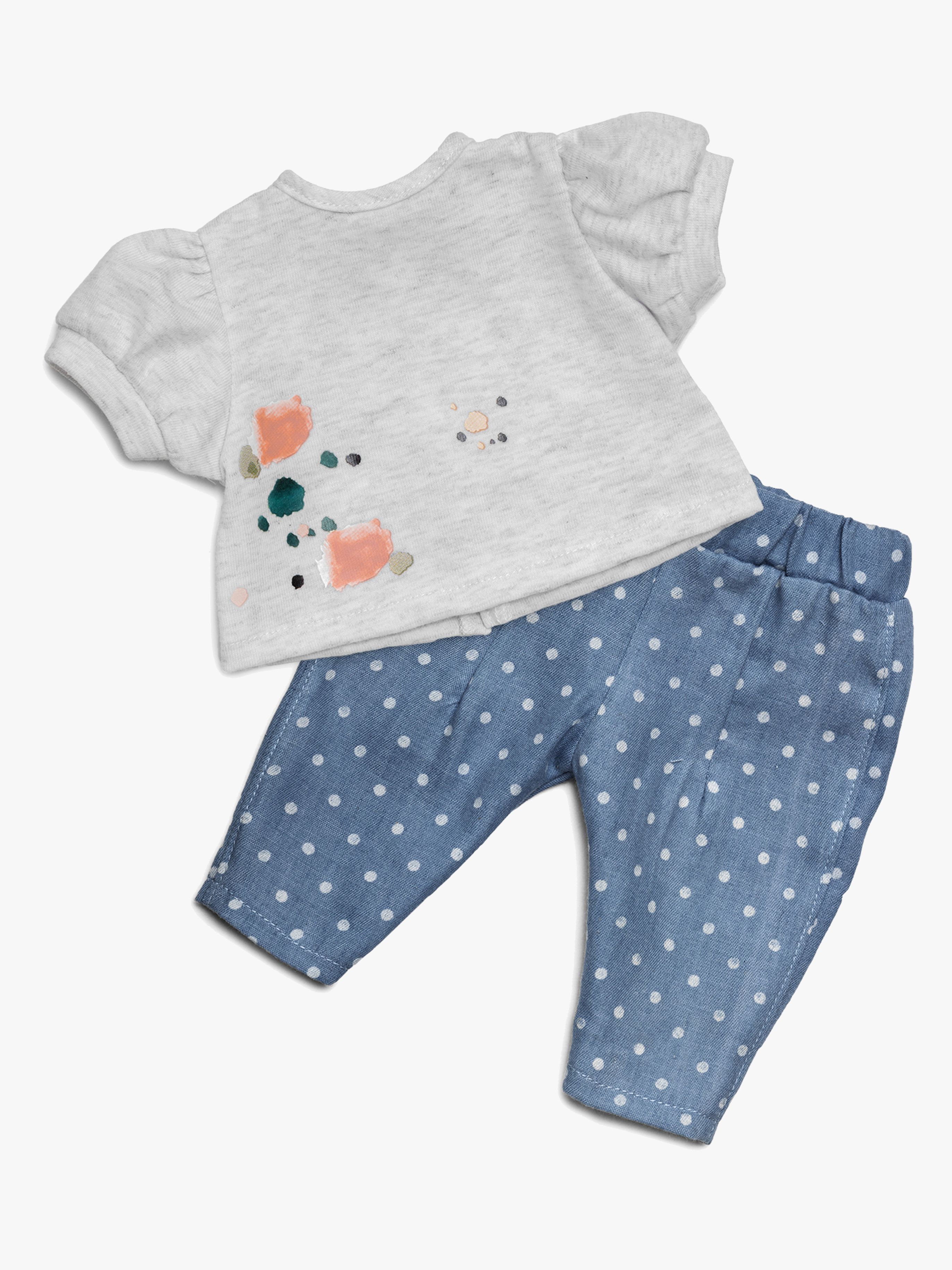 Skrållan Lillan Puppenkleidung Jeans Und T-Shirt