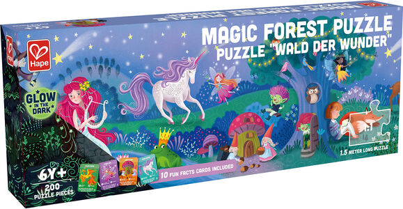 Hape Puzzle Magic Forrest 200 Teile
