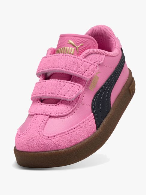 Puma Club II Era V Infant Sneaker, Posie Pink/Navy
