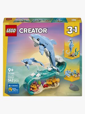 LEGO Creator 31385 Meerestiere: Wunderschöne Delfine