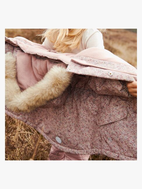 Wheat Mathilde Winterjacke, Rose Dust Flowers