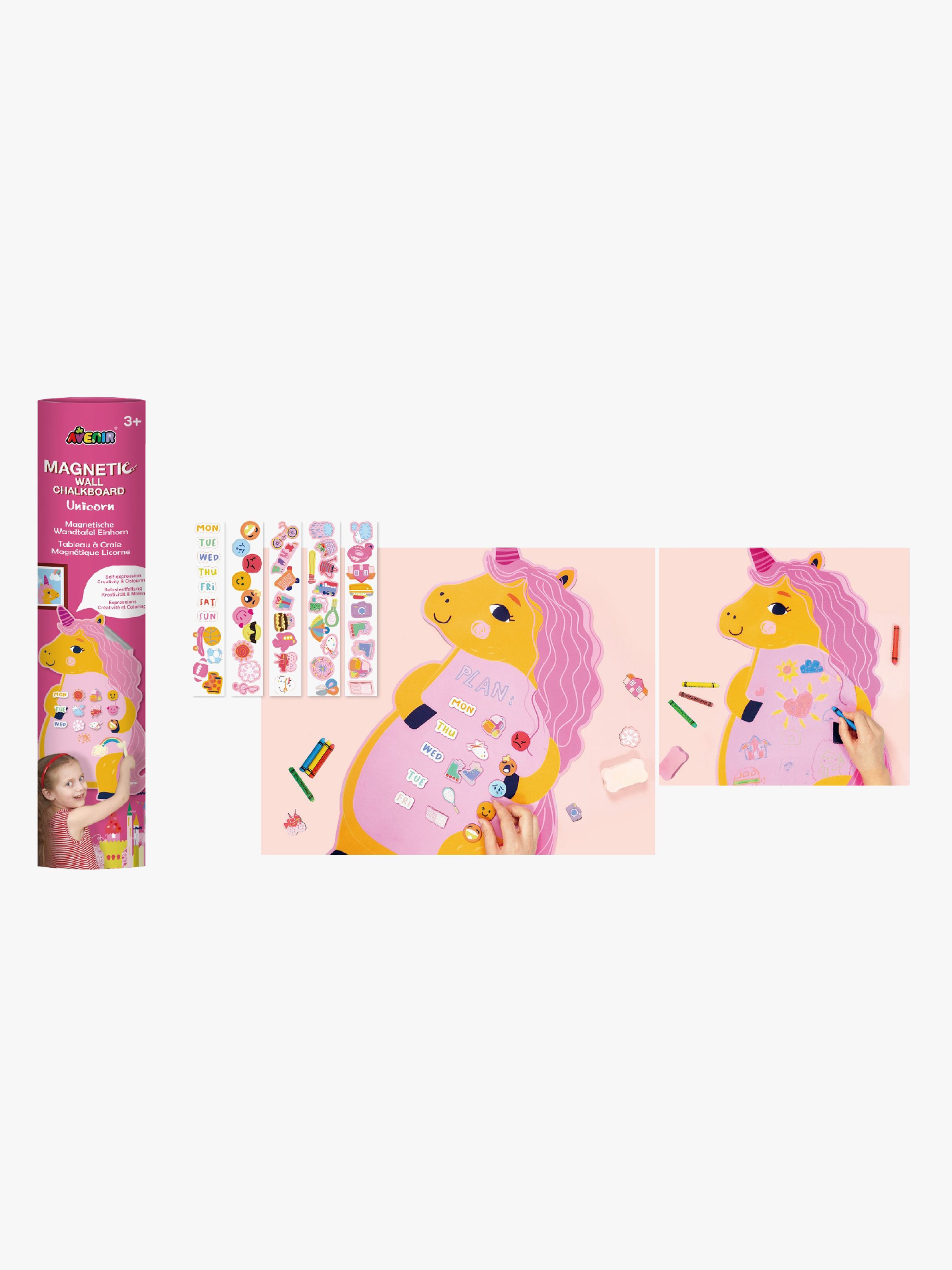 Magnetische Zeichentafel Einhorn