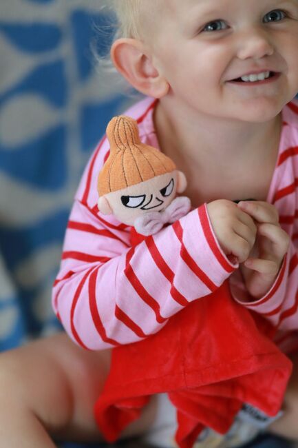 Mumin Kleine My Schmusetuch, Rot