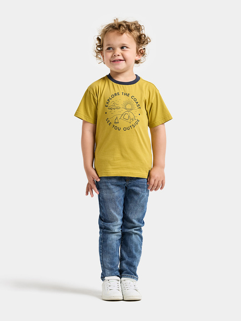 Didriksons Mynta T-Shirt, Yellow Pollen