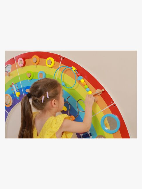 VIGA Wandspielzeug Regenbogen
