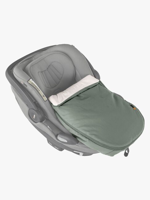 BeSafe Wind & Weather Bezug für Babyschale, Meadow Green