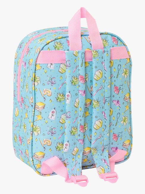 Disney Prinzessinnen 3D Mini Rucksack 6L, Rosa/Blau