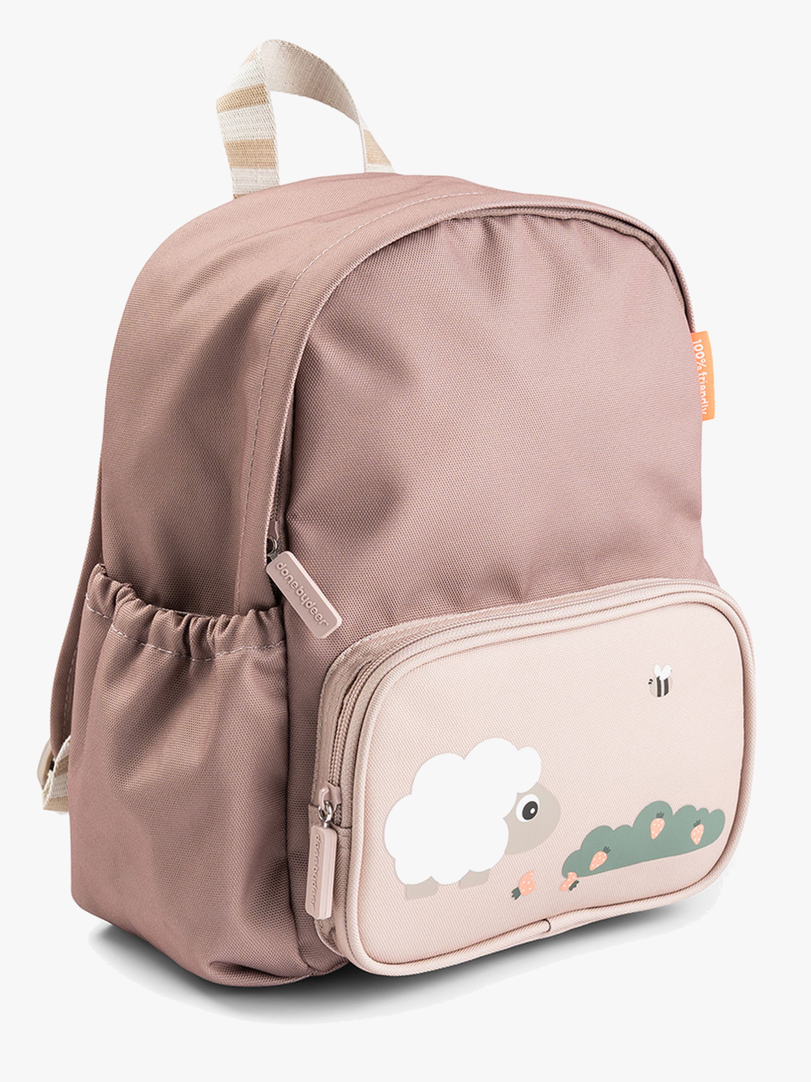 Done By Deer Tiny Farm Kinder Rucksack 7,5L, Powder