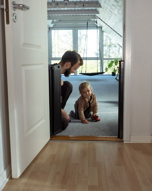 BabyDan Guard Me Schraubgitter, Schwarz