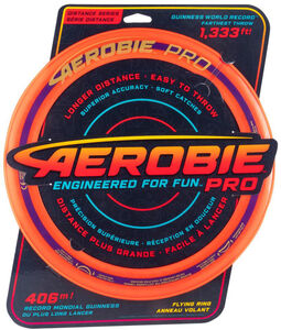 Sunsport AEROBIE Pro Flying Ring Frisbee 33 cm, Orange