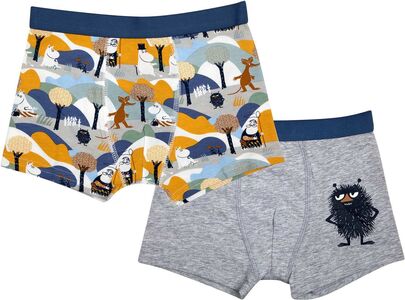 Mumin Willow Boxershorts 2er-Pack, Multicolor