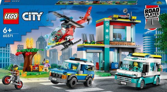 LEGO City Police 60371 Hauptquartier der Rettungsfahrzeuge