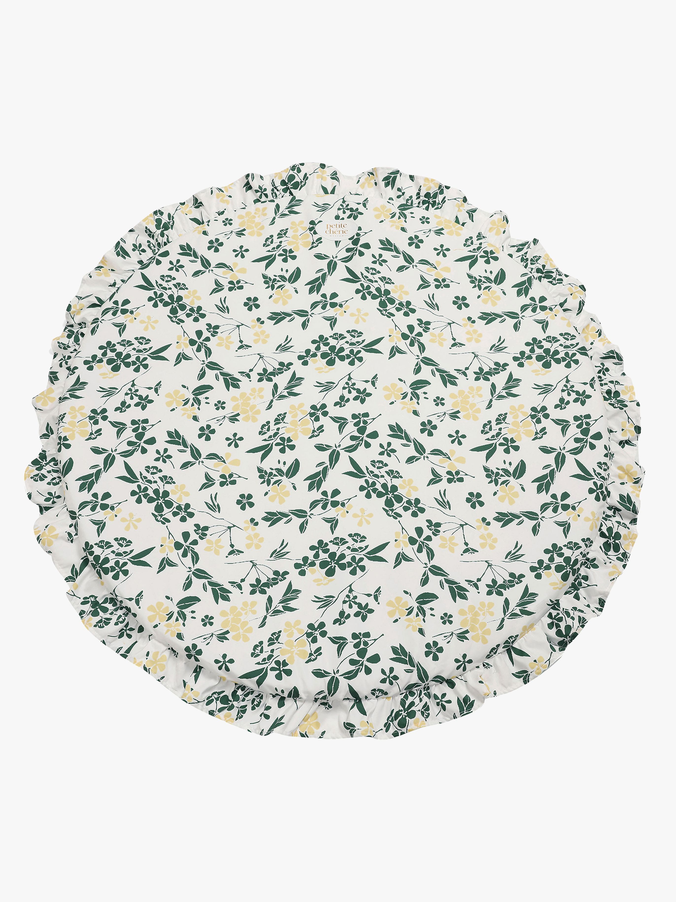 Spielteppich rund mit Rüschen, 80 cm, Florentine