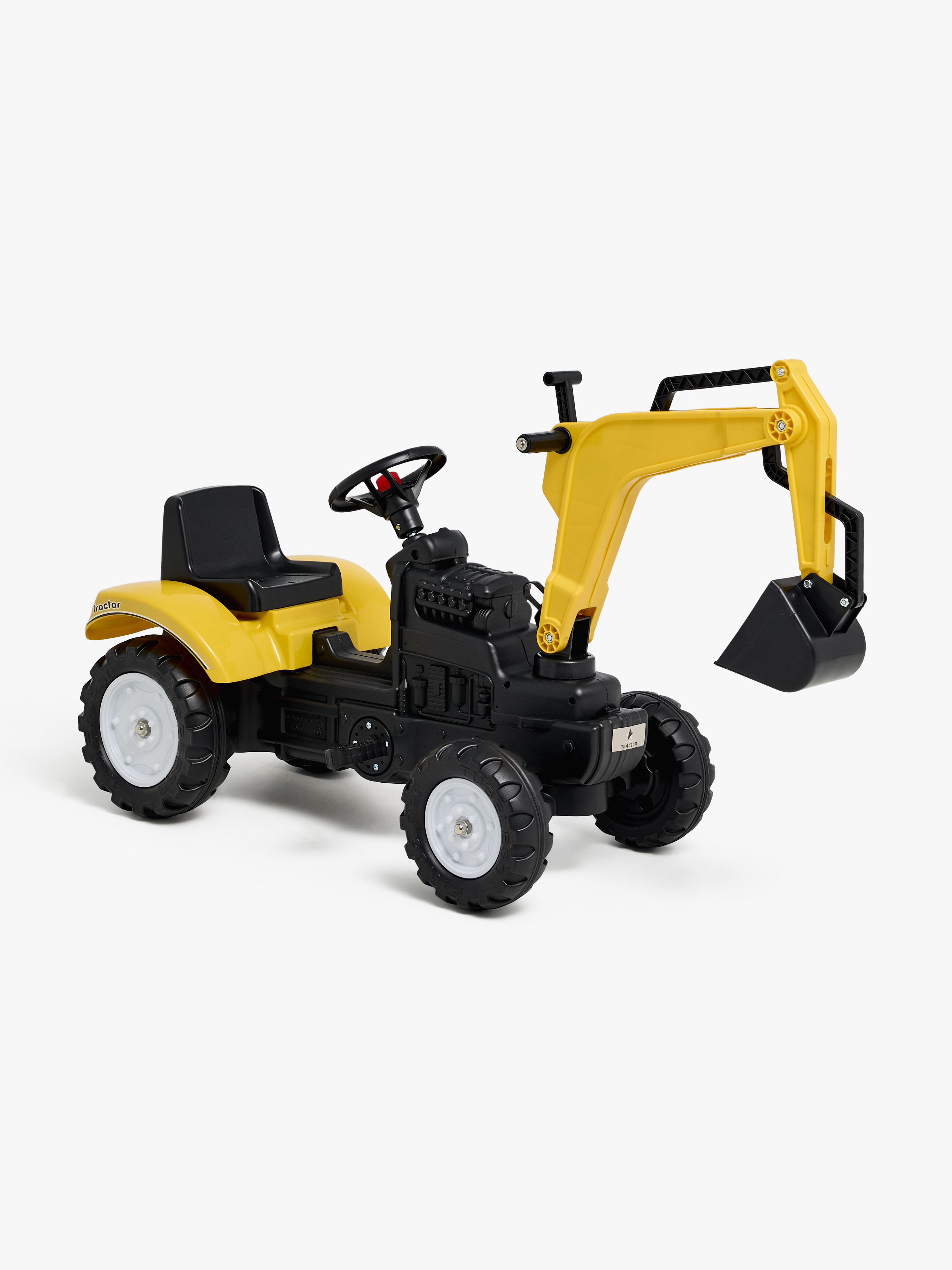 Alex's Garage Traktor mit Baggerschaufel
