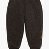 Mikk-Line Wollfilz-Hose Baby, Dark Brown Melange