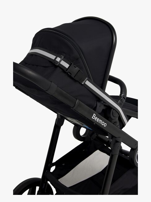 Beemoo Reflektorstreifen für Kinderwagen, Black