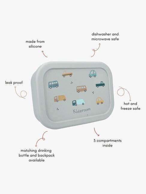 Kidzroom Silikon Brotdose Sweet Cuddles, Grün