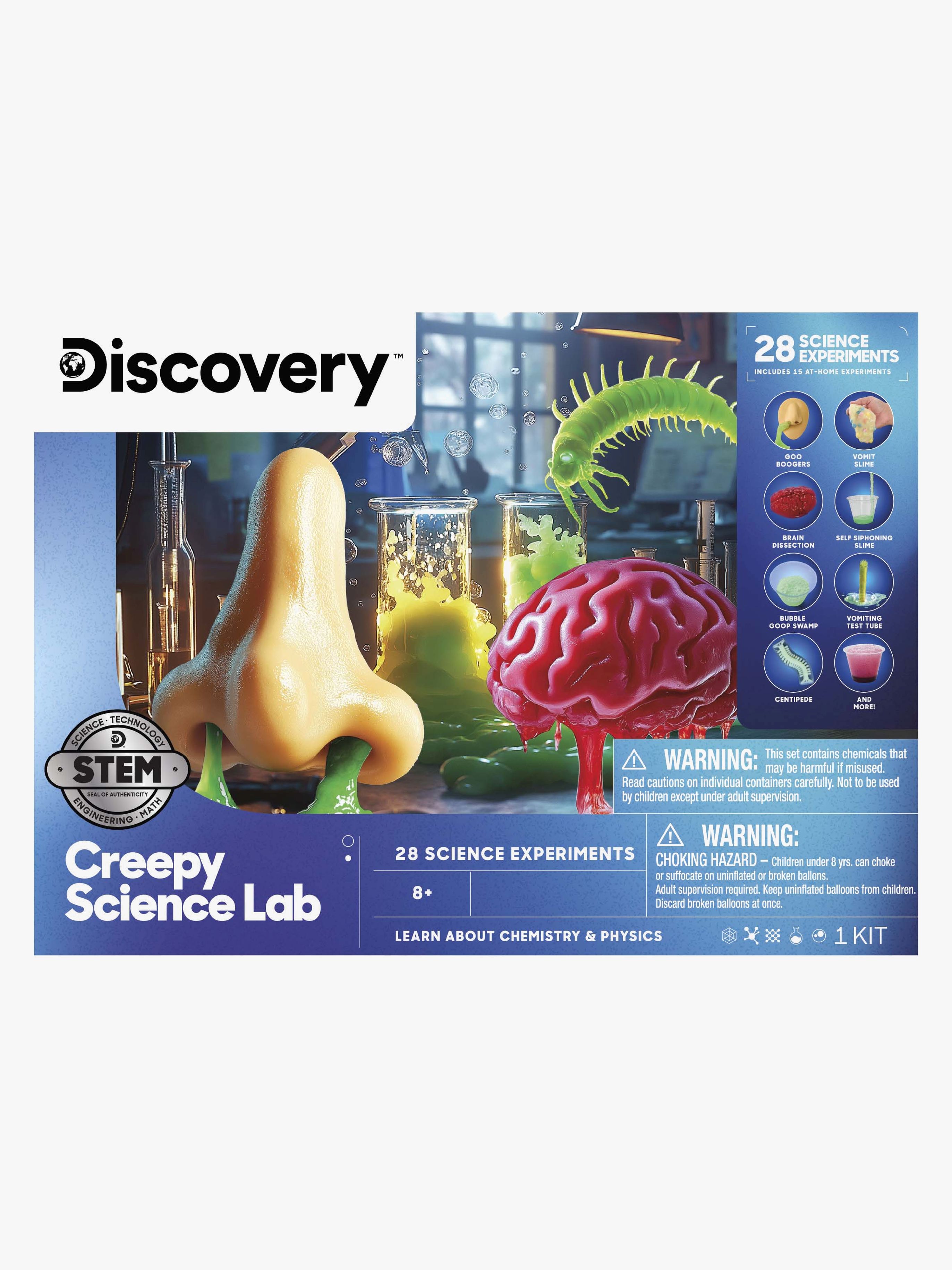 Discovery Experimentierset Creepy Science Lab 27 Teile