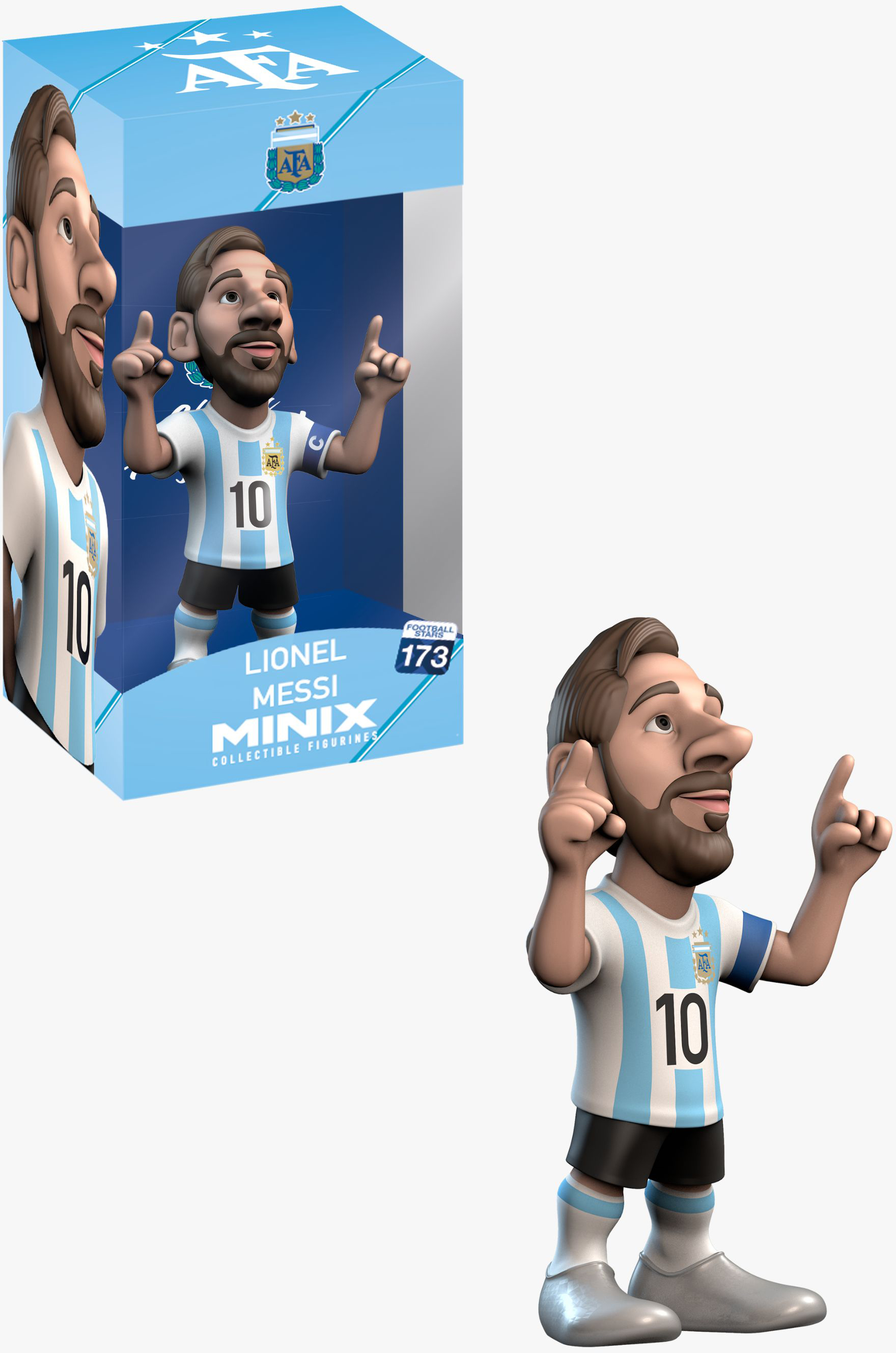 Minix Fußball Sammelfigur VM 2026 Messi Argentina