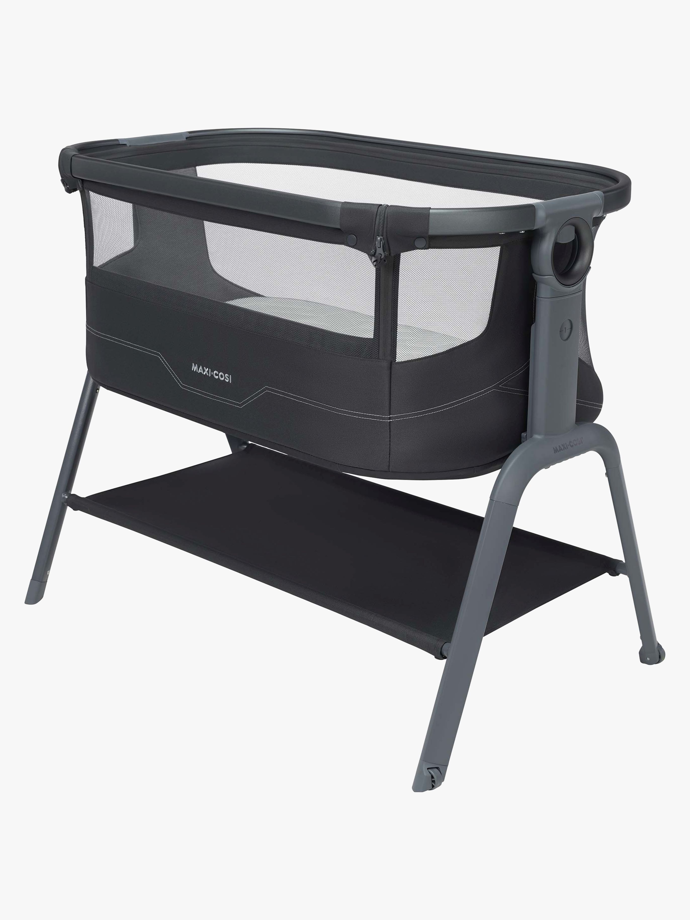 Lora 2 Beistellbett, Elegance Graphite