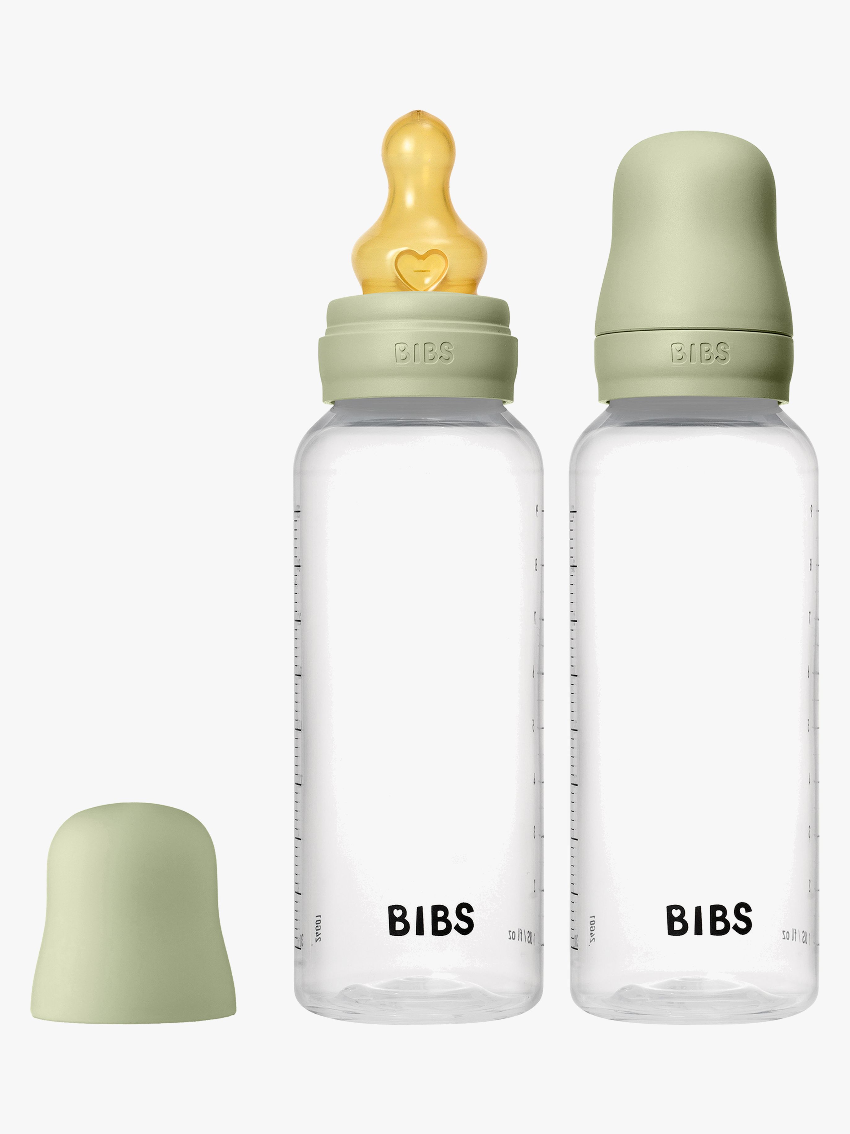 Medium Flow Fläschchen Latex 2er-Pack 270 ml, Sage