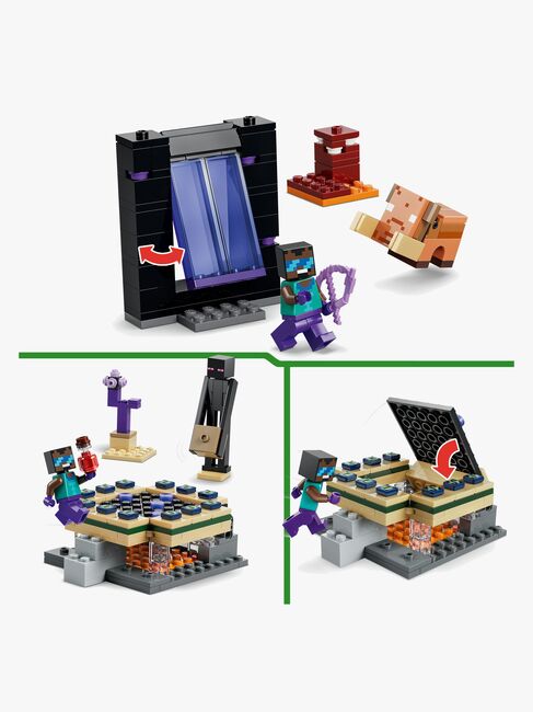 LEGO Minecraft 21584 Reise durch Nether und Endportal