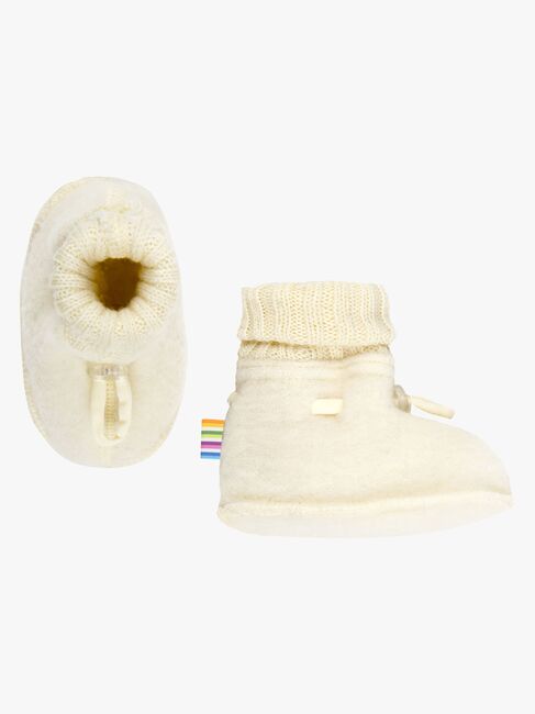Joha Überziehschuhe Merinowolle, Nature