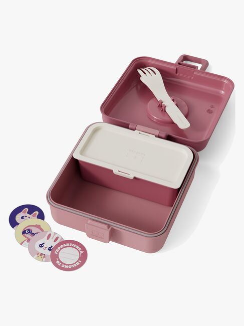Monbento Snacky Bento Brotdose, Pink Blush