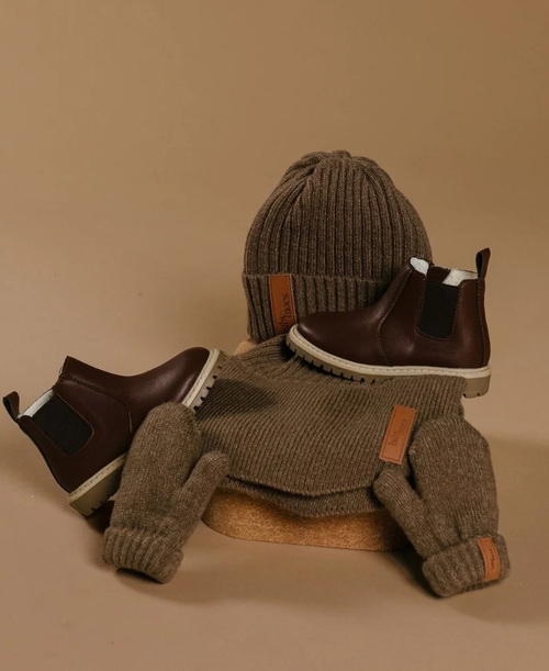 BabyMocs Gestrickte Fäustlinge, Greige VantarAW25-Greige-4610_4d.jpg
